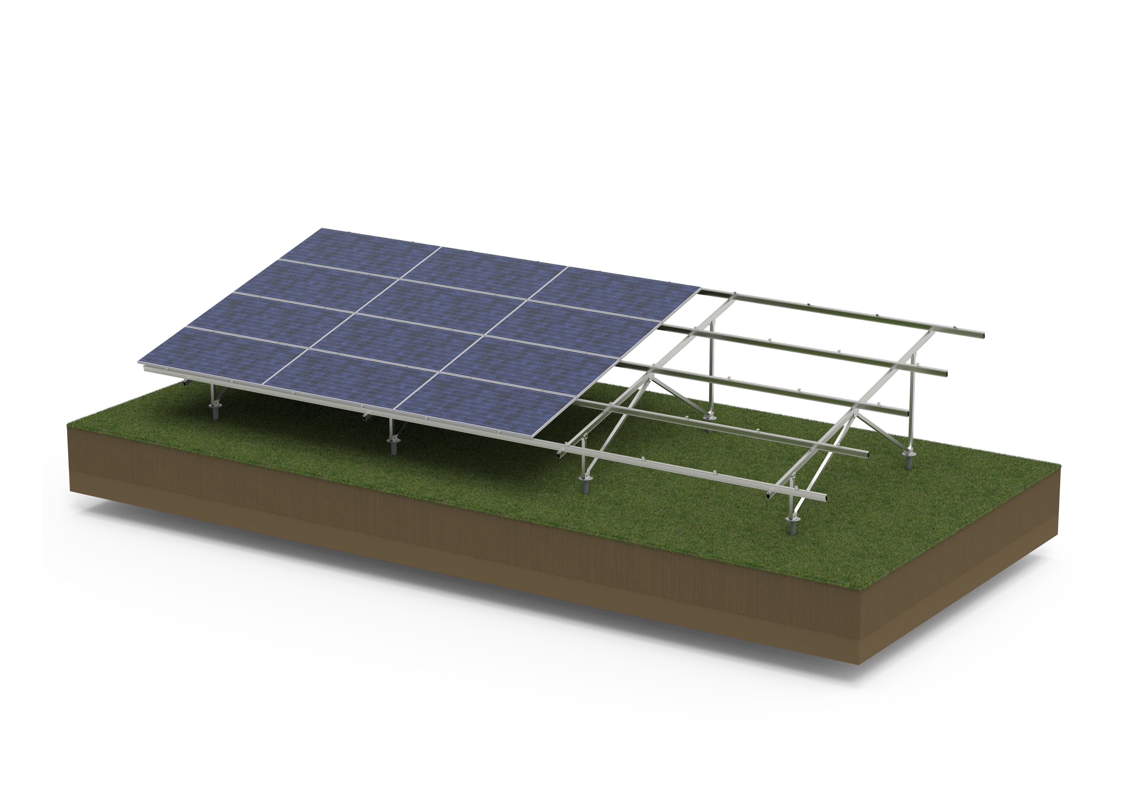 Single Row Tracking System